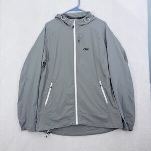 Outdoor Research Ferrosi Jacket Womens XL Gray Full Zip Soft Shell Windbreaker